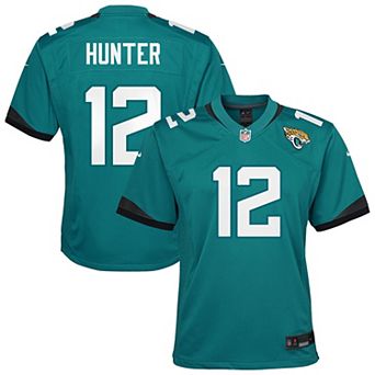 Youth Nike Travis Hunter Teal Jacksonville Jaguars Team Game Jersey