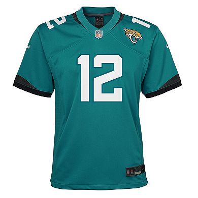 Youth Nike Travis Hunter Teal Jacksonville Jaguars Team Game Jersey