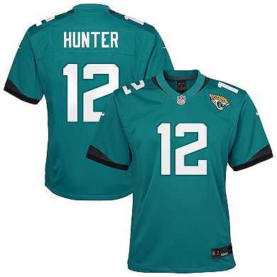 Youth Nike Travis Hunter Teal Jacksonville Jaguars Team Game Jersey