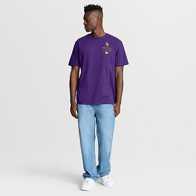 Men's Fanatics Purple Minnesota Vikings Passing Pocket Legacy T-Shirt