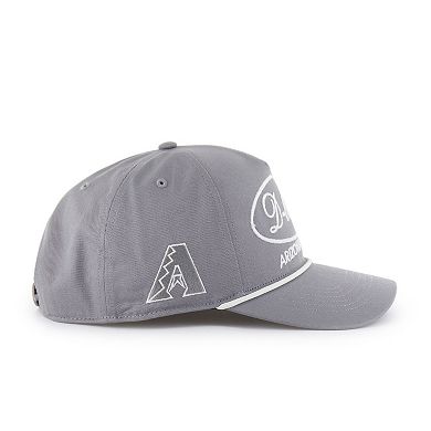 Men's '47 Gray Arizona Diamondbacks Foundational Hitch Adjustable Hat
