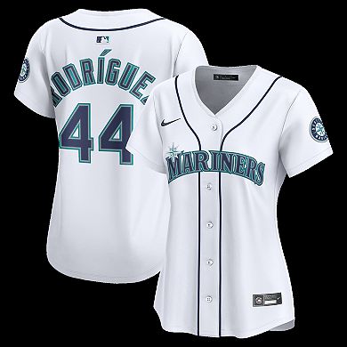 Women's Nike Julio Rodr _guez White Seattle Mariners Home Limited Jersey