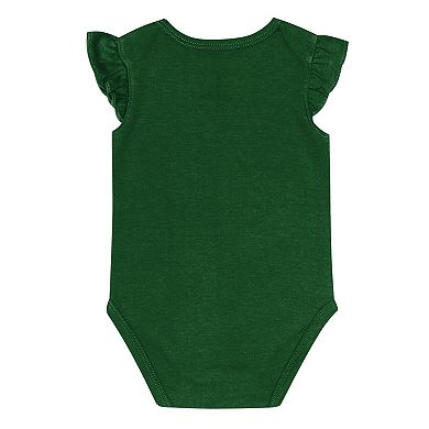 Girls Newborn & Infant Outerstuff New York Jets The Sunshine Two-Piece Bodysuit Set
