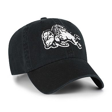 Men's '47 Black Colorado Buffaloes Vault Clean Up Adjustable Hat