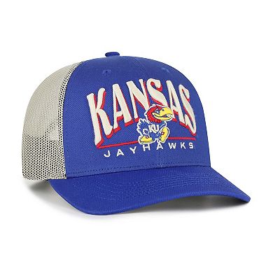 Men's '47 Royal Kansas Jayhawks Arid Adjustable Trucker Hat