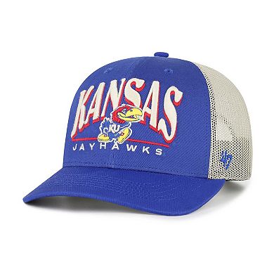 Men's '47 Royal Kansas Jayhawks Arid Adjustable Trucker Hat