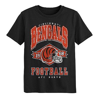 Preschool Outerstuff Black Cincinnati Bengals Kick Off T-Shirt