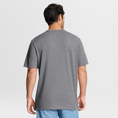 Men's Fanatics Heather Gray Seattle Seahawks First Down Tribute Tri-Blend T-Shirt