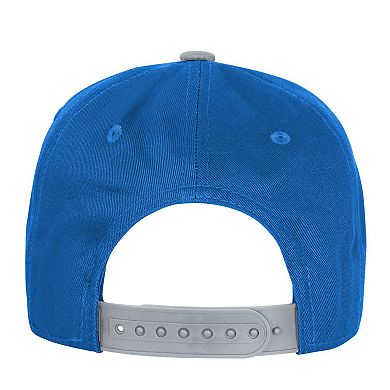 Youth Outerstuff Blue Detroit Lions True Retro Adjustable Hat