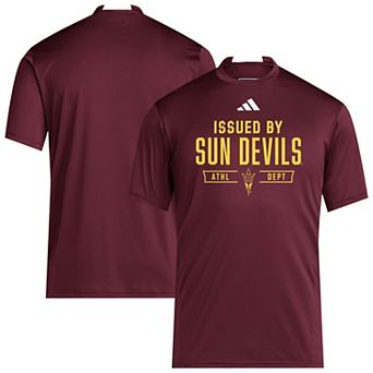 Men's adidas Maroon Arizona State Sun Devils 2025 Training Performance Team T-Shirt