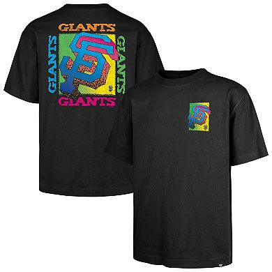 Men's '47 Black San Francisco Giants Sundale Foundation T-Shirt