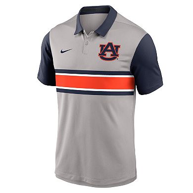 Men's Nike Gray/Navy Auburn Tigers Vapor Dri-FIT Polo