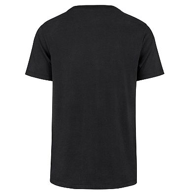 Men's '47 Black Jacksonville Jaguars Stripe Splash Franklin T-Shirt