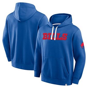 Men's Fanatics Royal Buffalo Bills New Horizons Heritage Pullover Hoodie
