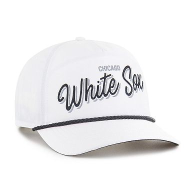 Men's '47 White Chicago White Sox Brrr Fairway Hitch Adjustable Hat