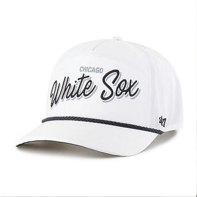 Men's '47 White Chicago White Sox Brrr Fairway Hitch Adjustable Hat