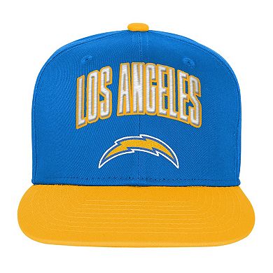 Youth Outerstuff Powder Blue Los Angeles Chargers Essentials Adjustable Hat