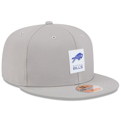 Men's New Era Gray Buffalo Bills 2025 Sideline 59FIFTY Fitted Hat
