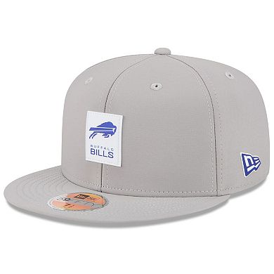 Men's New Era Gray Buffalo Bills 2025 Sideline 59FIFTY Fitted Hat