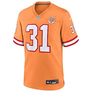 Men's Nike Antoine Winfield Jr. Creamsicle Tampa Bay Buccaneers 50th Season Game Jersey