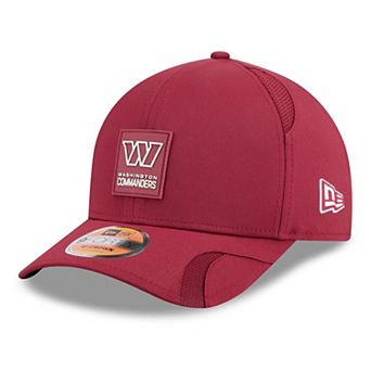 Youth New Era Burgundy Washington Commanders 2025 Sideline 9FORTY Adjustable Hat