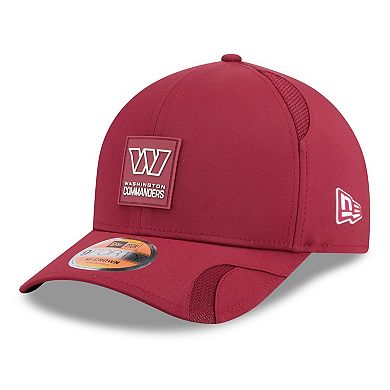 Youth New Era Burgundy Washington Commanders 2025 Sideline 9FORTY Adjustable Hat