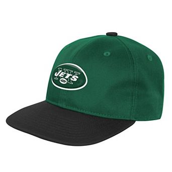 Youth Outerstuff Green New York Jets True Retro Adjustable Hat