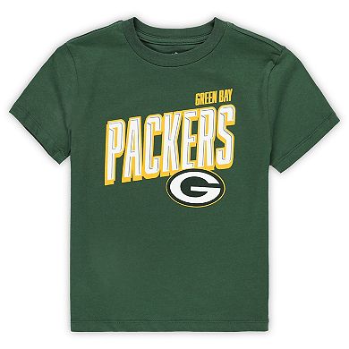 Preschool Outerstuff Green Bay Packers The Mix Combo T-Shirt Set