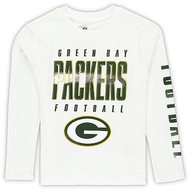 Preschool Outerstuff Green Bay Packers The Mix Combo T-Shirt Set