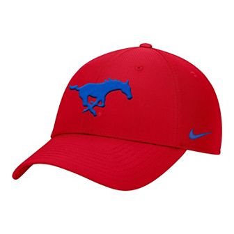 Men's Nike Red SMU Mustangs 2025 On-Field Club Performance Adjustable Hat