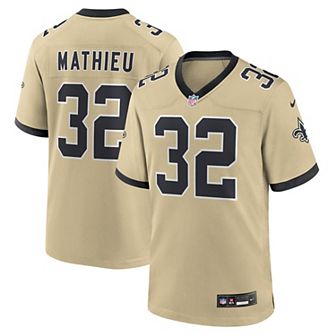 Men's Nike Tyrann Mathieu Gold New Orleans Saints Gameday Golds Alternate Game Player Jersey