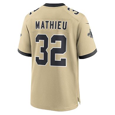 Men's Nike Tyrann Mathieu Gold New Orleans Saints Gameday Golds Alternate Game Player Jersey