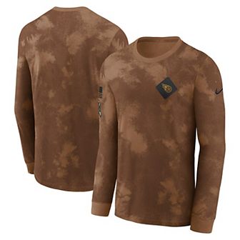 Men's Nike Brown Tennessee Titans Salute To Service Long Sleeve T-Shirt