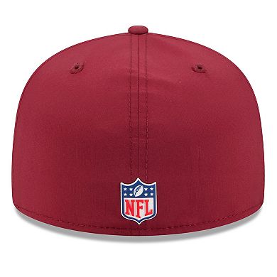 Men's New Era Burgundy Washington Commanders 2025 Sideline 59FIFTY Fitted Hat