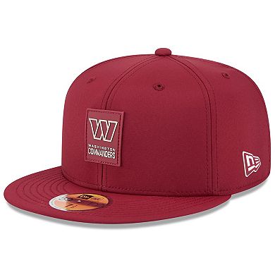 Men's New Era Burgundy Washington Commanders 2025 Sideline 59FIFTY Fitted Hat