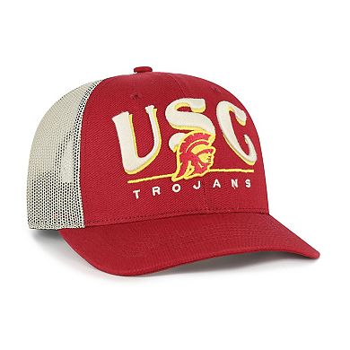 Men's '47 Cardinal USC Trojans Arid Adjustable Trucker Hat