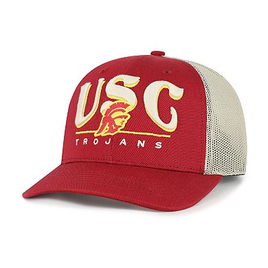 Men's '47 Cardinal USC Trojans Arid Adjustable Trucker Hat