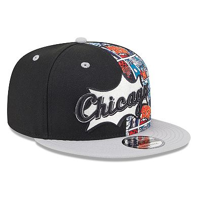 Youth New Era Black/Gray Chicago White Sox 2025 MLB Diamond Hero Edition 9FIFTY Snapback Hat