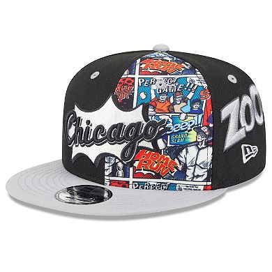 Youth New Era Black/Gray Chicago White Sox 2025 MLB Diamond Hero Edition 9FIFTY Snapback Hat