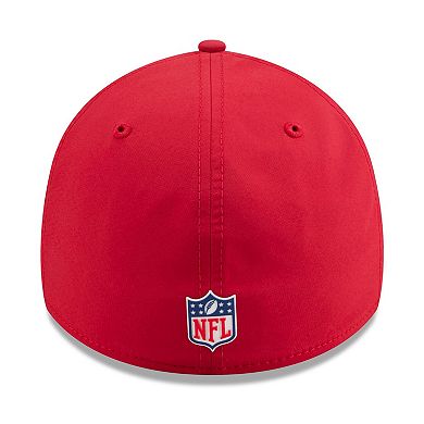 Men's New Era Scarlet San Francisco 49ers 2025 Sideline 39THIRTY Flex Hat