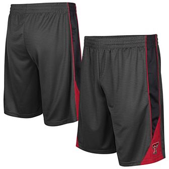 Men's Colosseum Charcoal Texas Tech Red Raiders Turnover Shorts