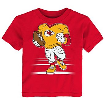 Toddler Outerstuff Red Kansas City Chiefs Game Fit T-Shirt