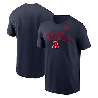 Men's Nike Navy Arizona Wildcats Legacy Nickname T-Shirt