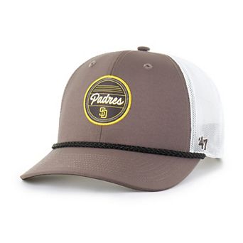 Men's '47 Brown/White San Diego Padres Fairway Trucker Adjustable Hat