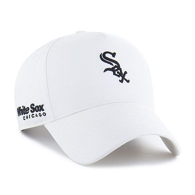 Men's '47 White Chicago White Sox Foundational Pinch Offside Adjustable Hat