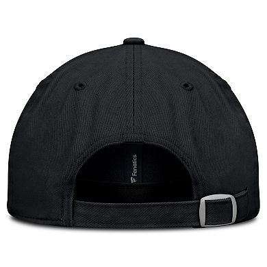 Men's Fanatics Black Boston Bruins Primary Logo Adjustable Hat