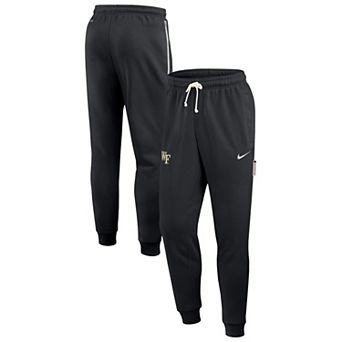 Men's Nike Black Wake Forest Demon Deacons 2025 Sideline Performance Taper Pants