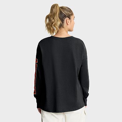 Women's Fanatics Black Cincinnati Bengals Hometown Legacy Long Sleeve T-Shirt