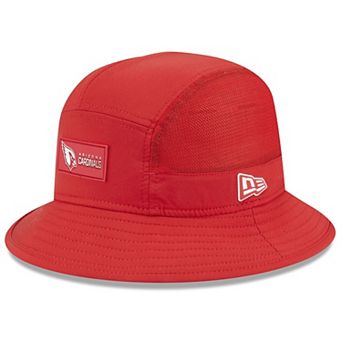 Men's New Era Cardinal Arizona Cardinals 2025 Sideline Bucket Hat