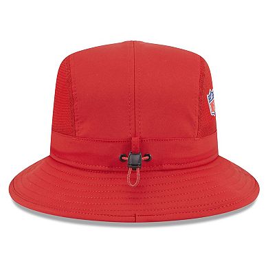 Men's New Era Cardinal Arizona Cardinals 2025 Sideline Bucket Hat